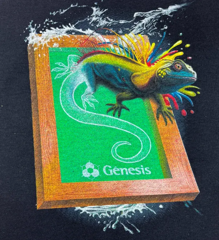 Estampa Camaleão