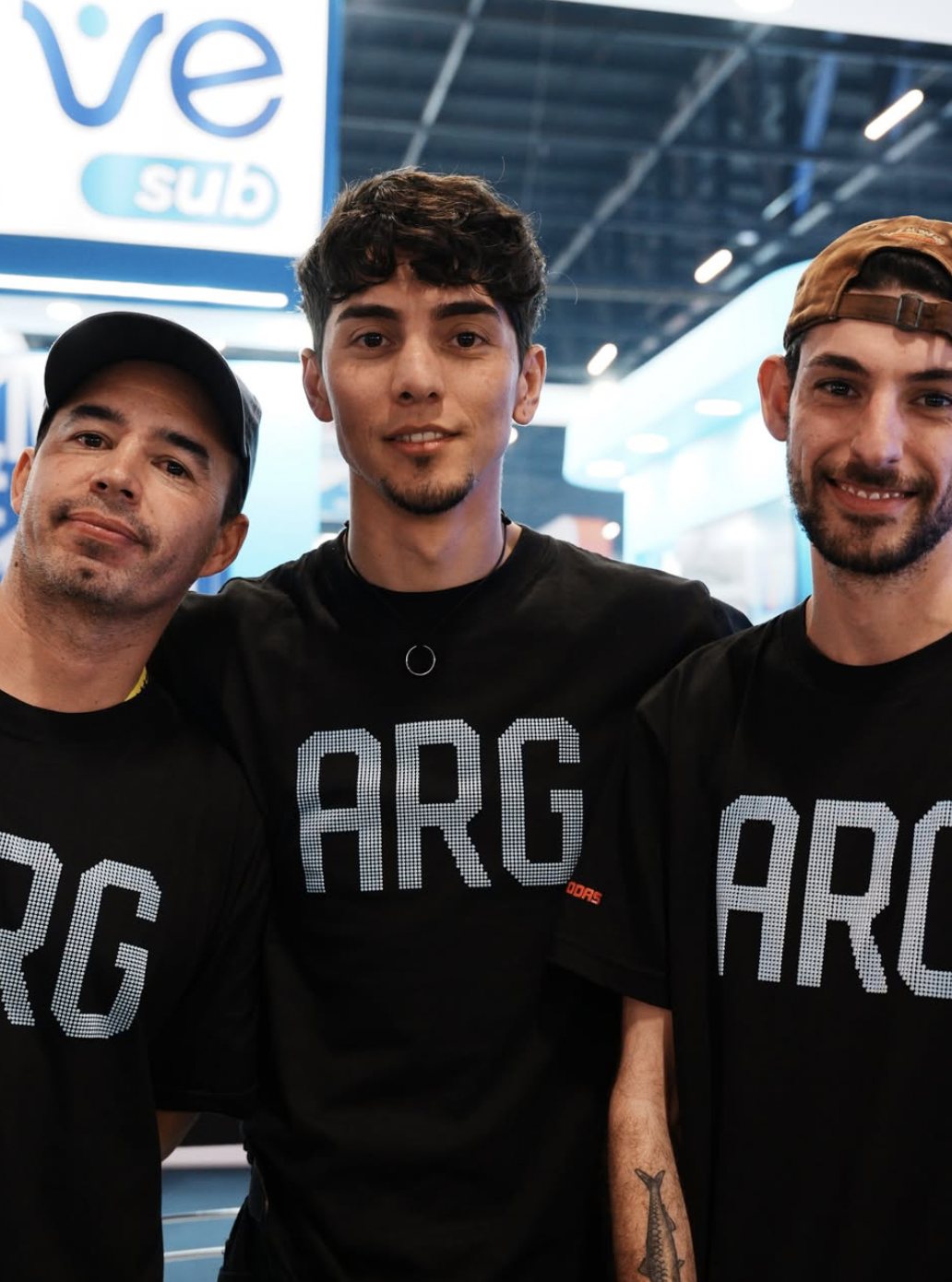 Equipe argentina no espaço Serigrafia em Ação