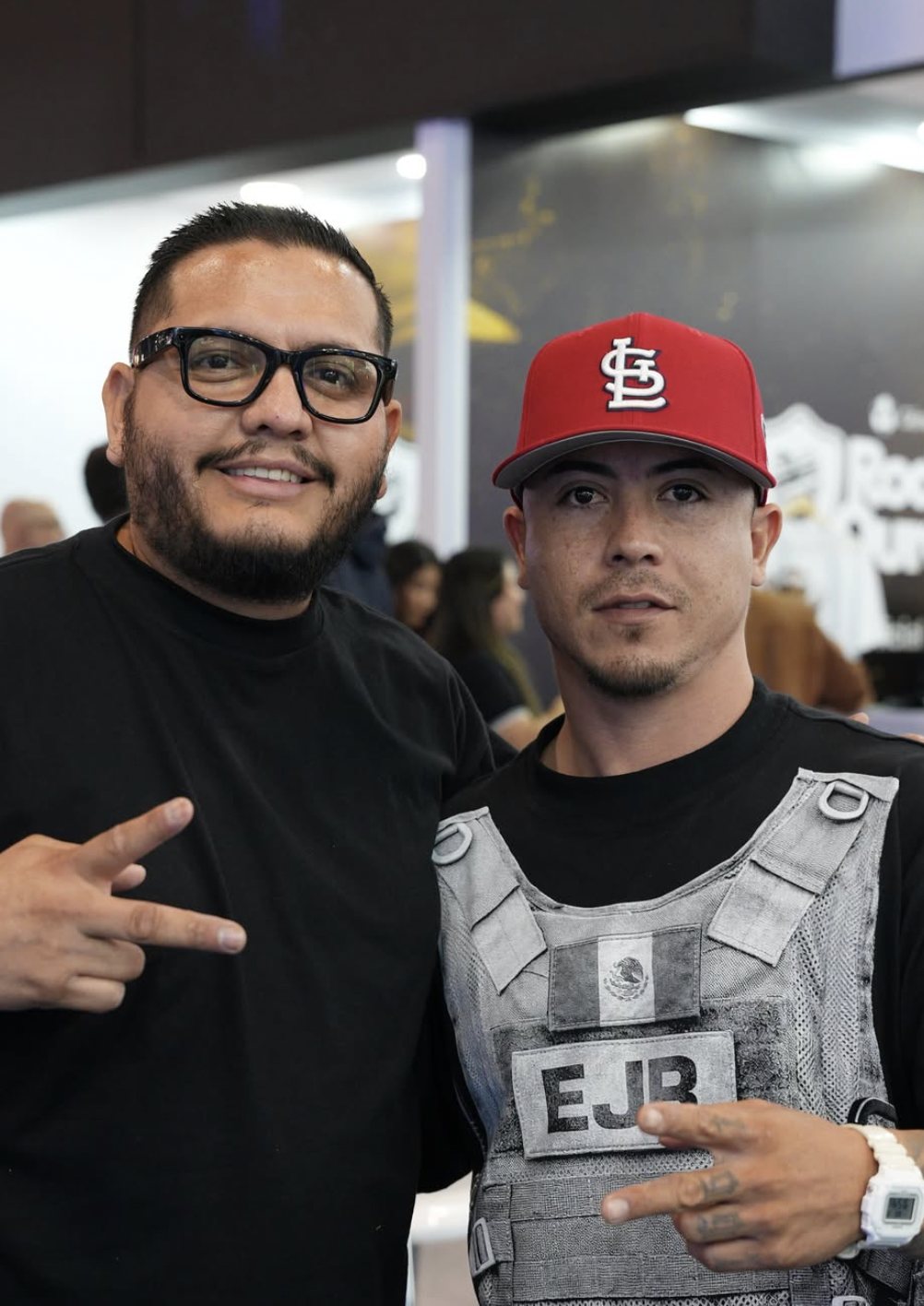 Dupla da equipe mexicana EJ Ramírez no Rodo de Ouro 2026